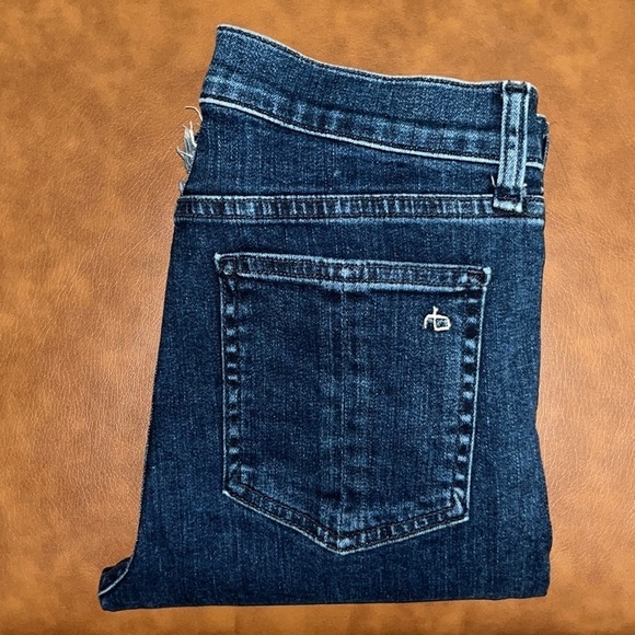 Rag & Bone Jean 10 Inch Crop Flare Size 25 - Picture 3 of 16